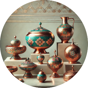 ظروف لوکس و خاص مسی