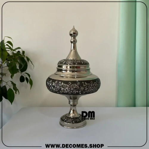 شکلات خوری مسی کروم(مدل سفینه ای/برند فضلی/کد1911)