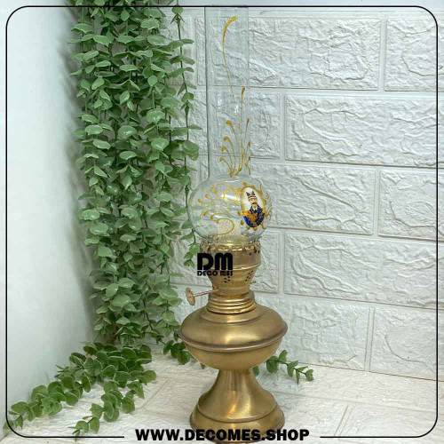 چراغ گرد سوز آنتیک سایز متوسط