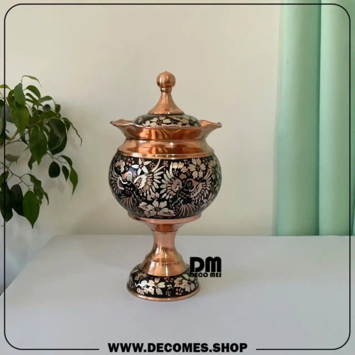 شکلات خوری مسی(نقره کوب/کد2039)