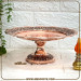 شیرینی خوری مسی مدل گلبرگ(کد1563)
