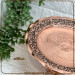 شیرینی خوری مسی مدل گلبرگ(کد1563)